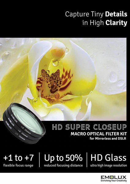 Emolux Close Up Filtre Kit